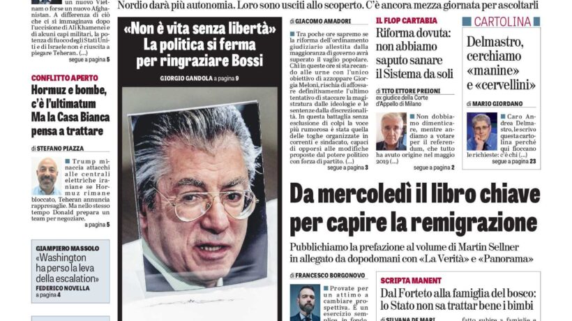 Oggi in edicola