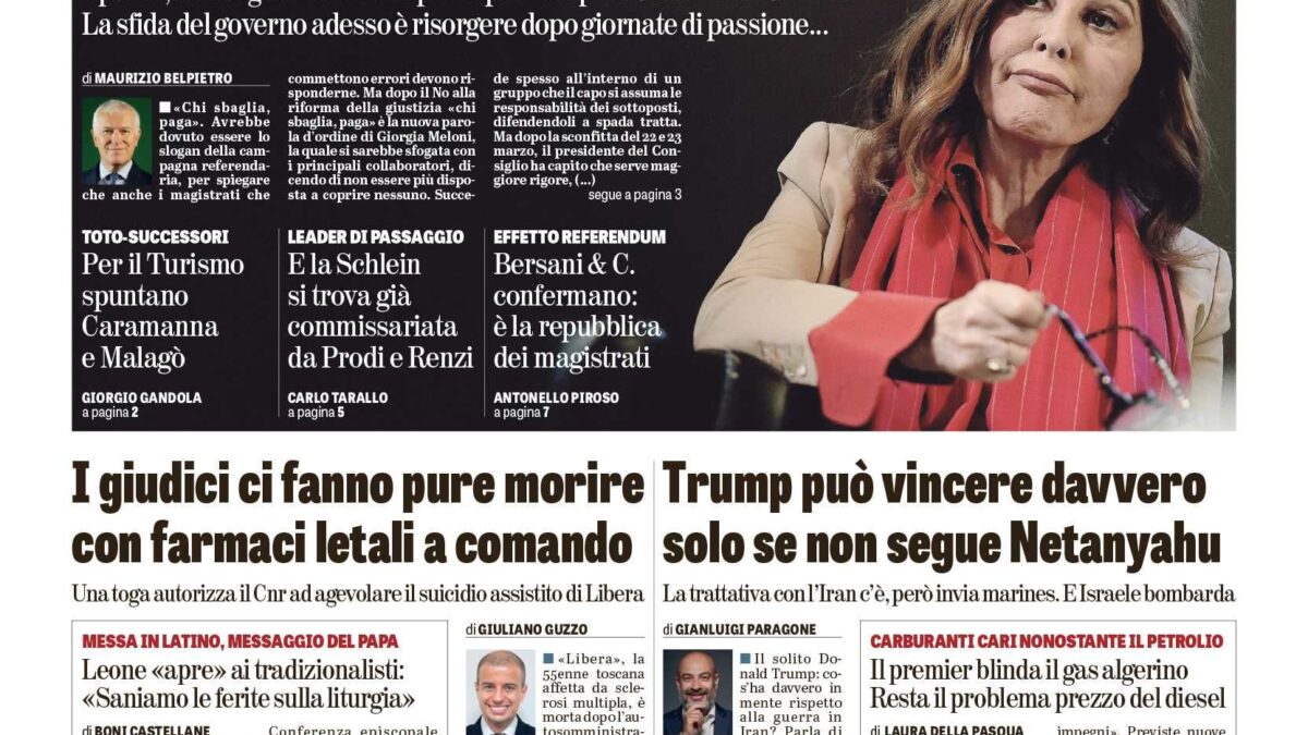 Oggi in edicola