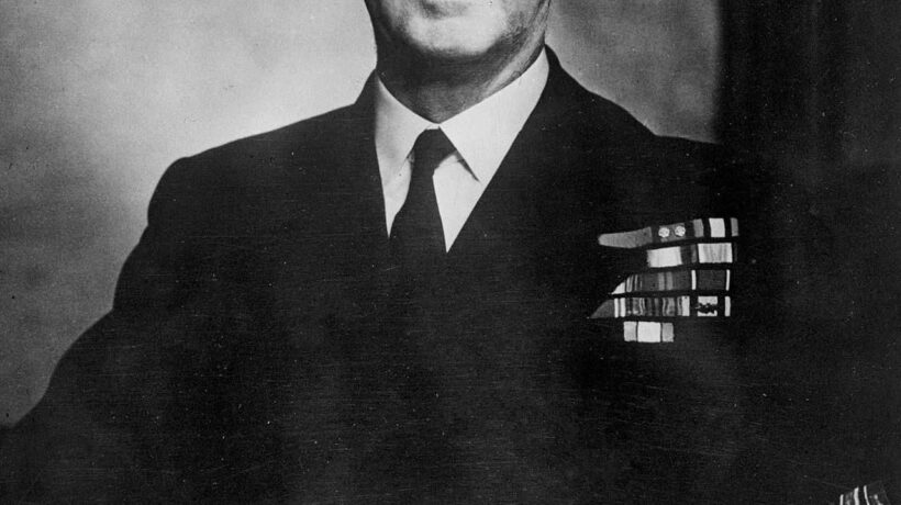 Sir Andrew Cunningham, comandante della flotta britannica che si scontrò con la Regia Marina a Capo Matapàn