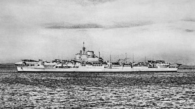 La portaerei «Formidable» della Royal Navy (Getty Images)