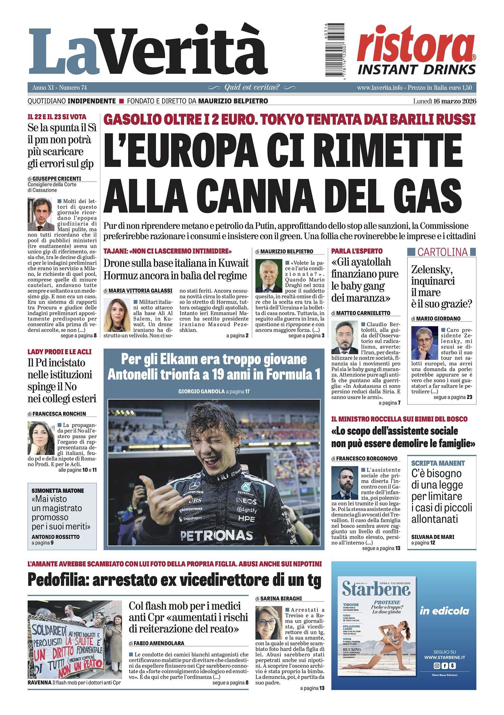 Oggi in edicola