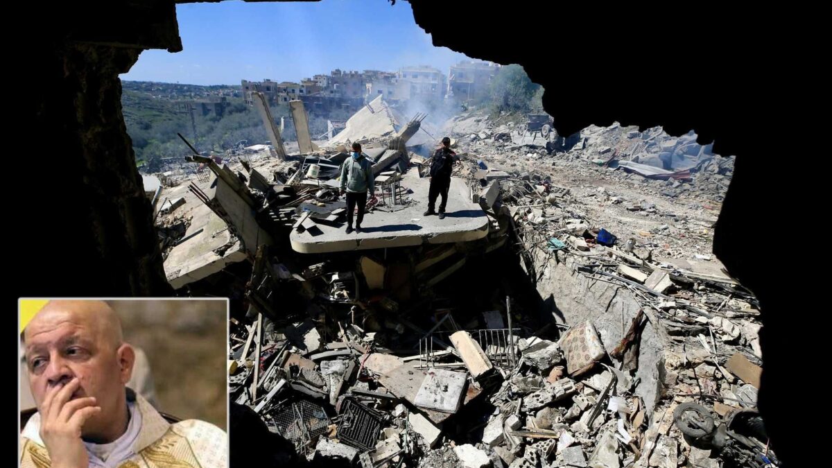 Cristiani libanesi in fuga dai raid Idf