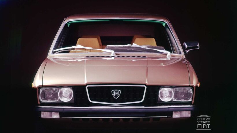 Il frontale di una «Gamma» coupè prima serie (Stellantis/Centro Storico Fiat)