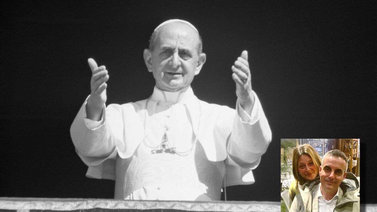 «Nostra figlia è venuta al mondo grazie a un miracolo di Paolo VI»