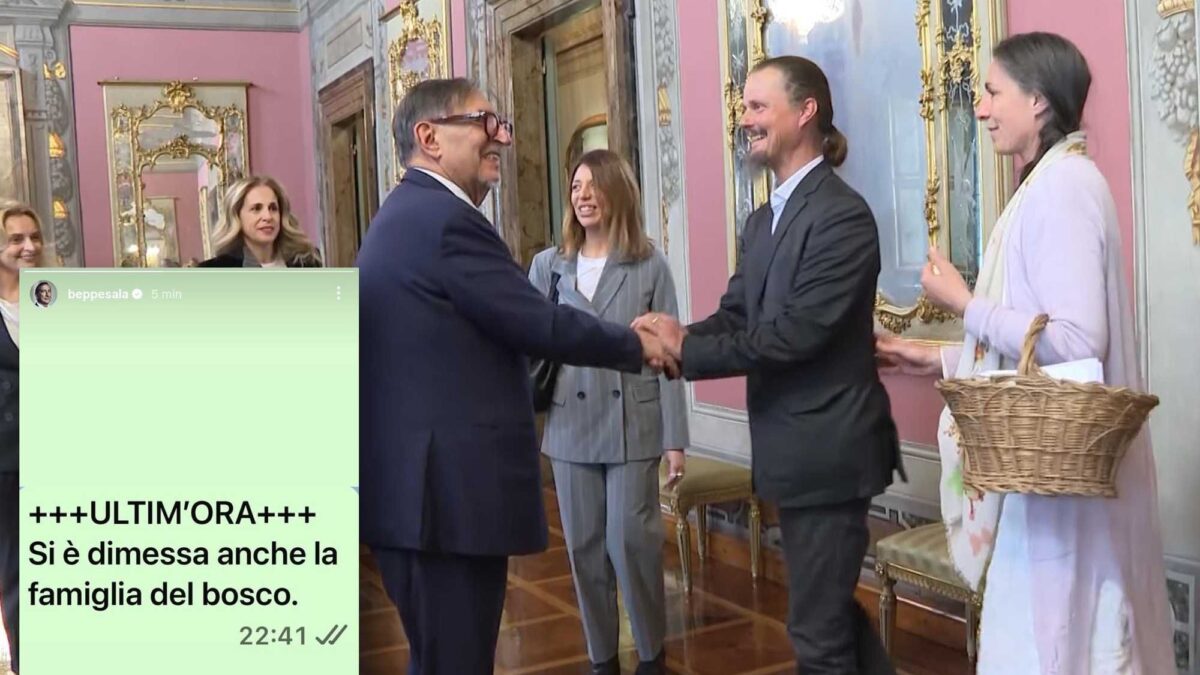 La famiglia del bosco è rovinata e Sala   la prende in giro sul Web