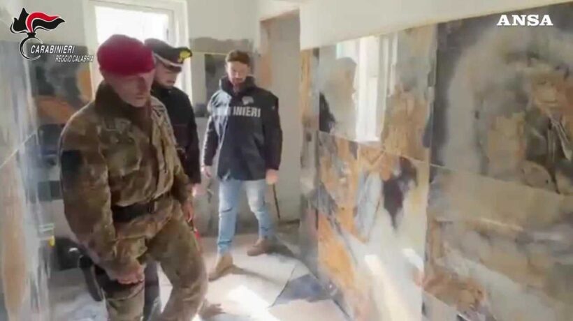 I Carabinieri scoprono un bunker in Aspromonte