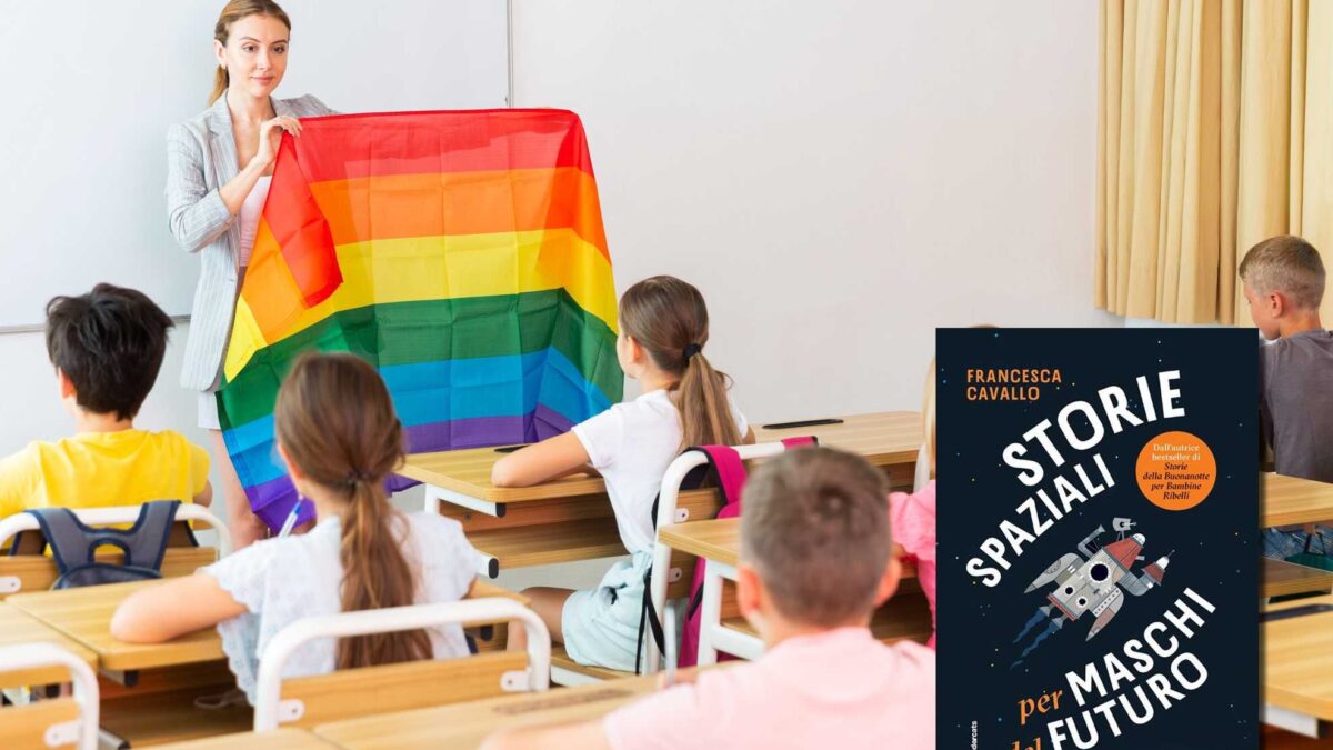 Migliaia di bambini delle elementari al progetto per rieducare i maschi