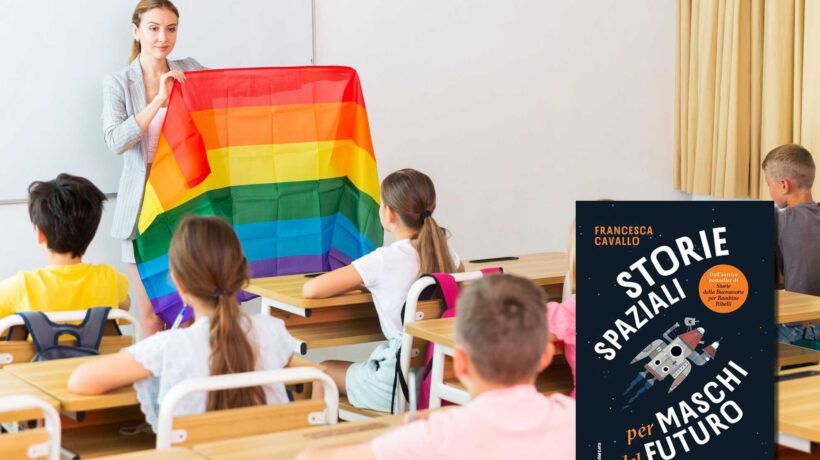 Migliaia di bambini delle elementari al progetto per rieducare i maschi