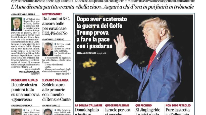 Oggi in edicola