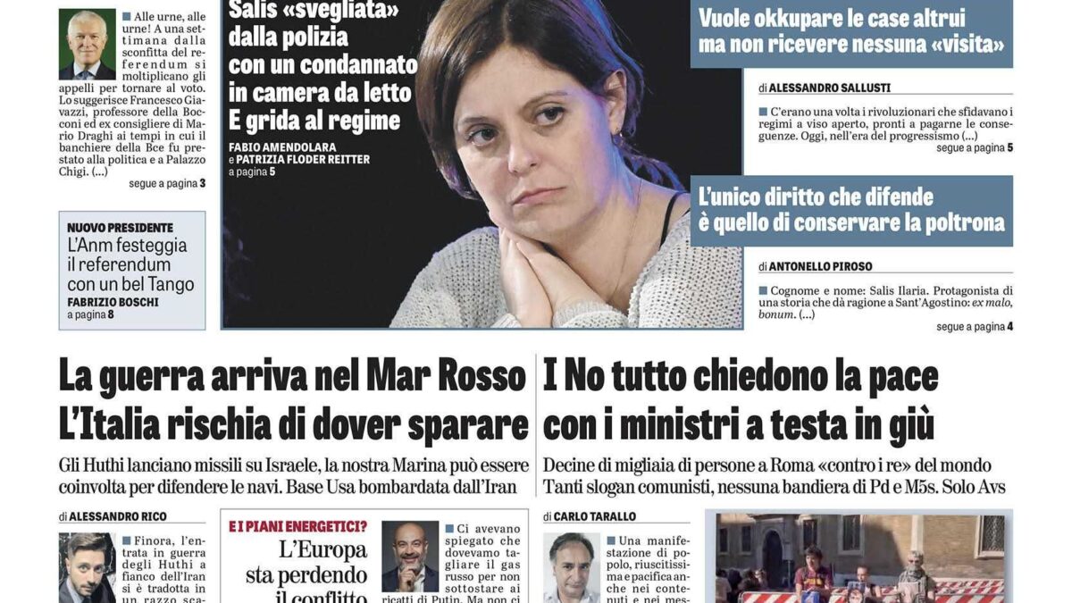 Oggi in edicola