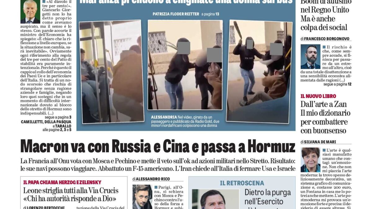 Oggi in edicola