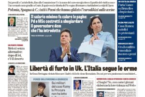 Oggi in edicola
