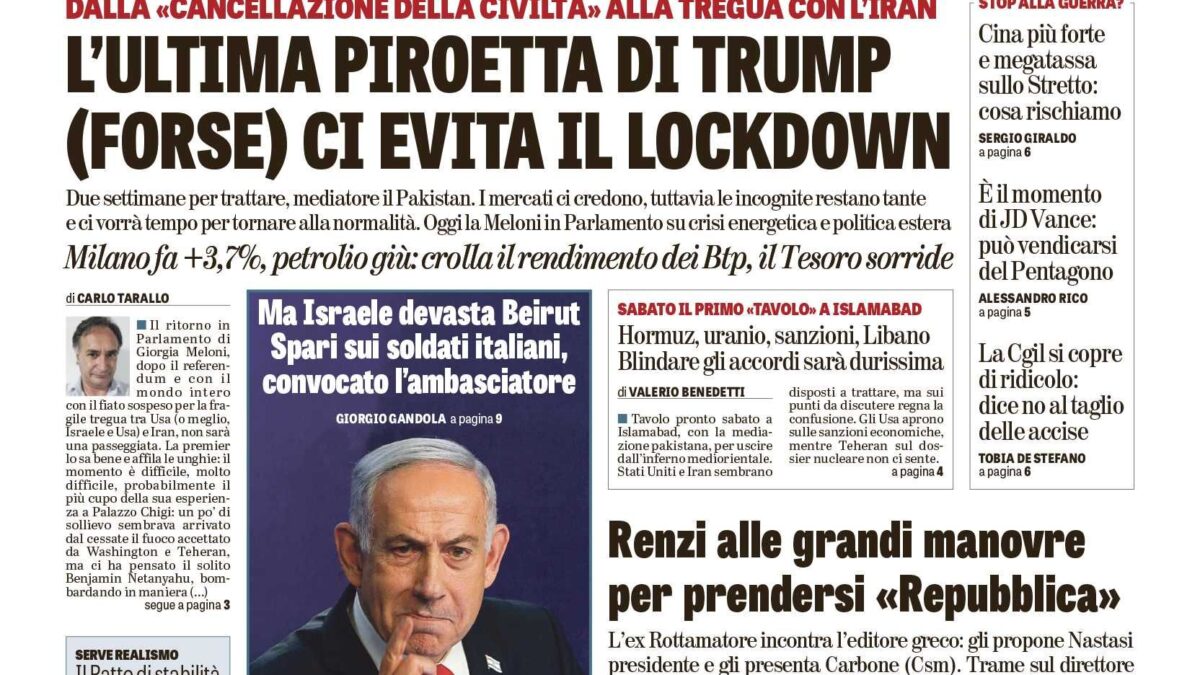 Oggi in edicola