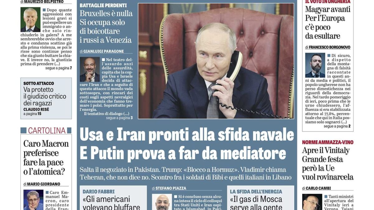Oggi in edicola