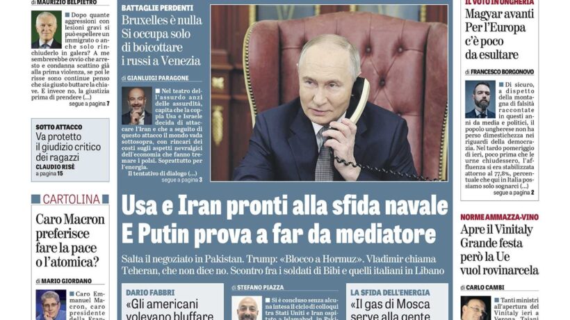 Oggi in edicola