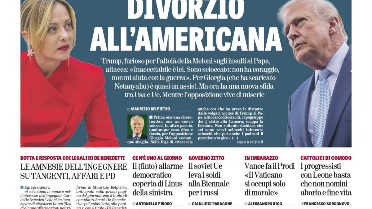 Oggi in edicola