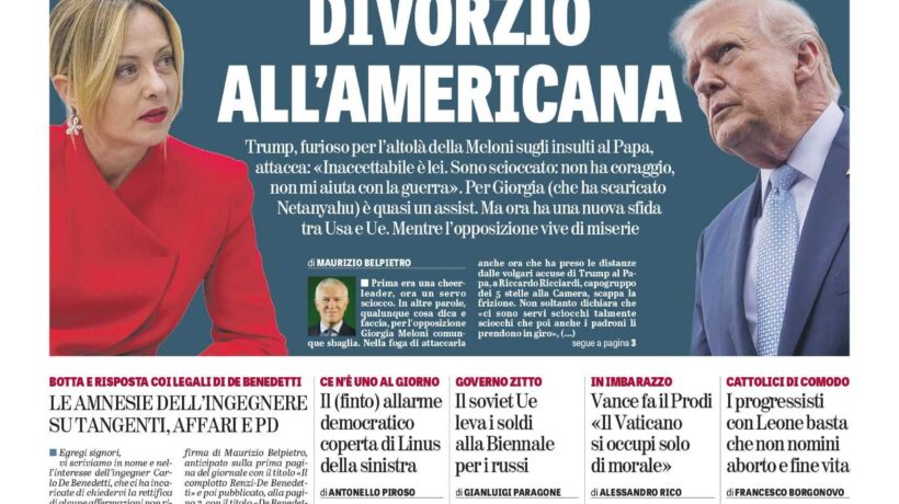Oggi in edicola