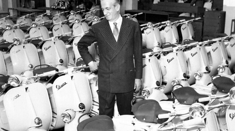 Enrico Piaggio all'inizio degli anni '50 (Piaggio Group)
