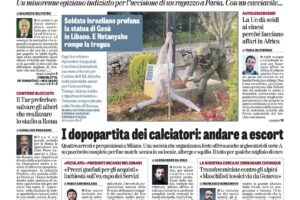 Oggi in edicola