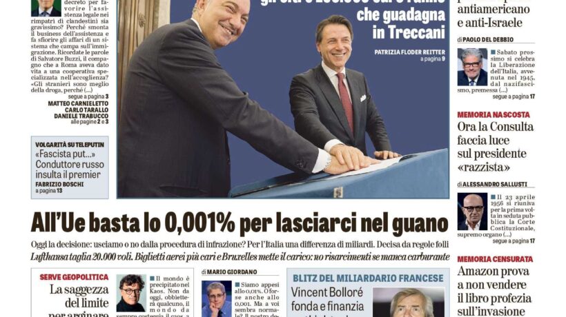 Oggi in edicola
