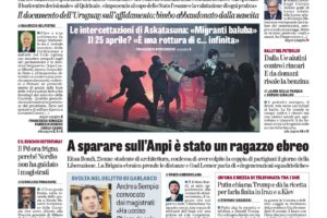 Oggi in edicola