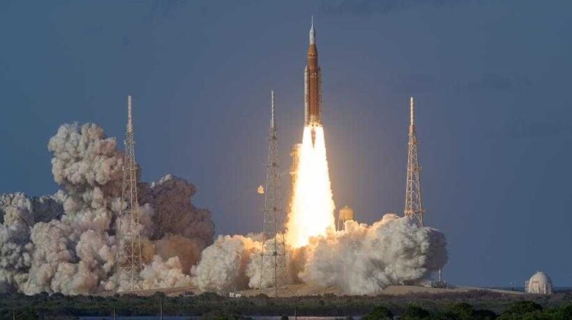 Il lancio di Artemis II il 2 aprile 2026 (Nasa)