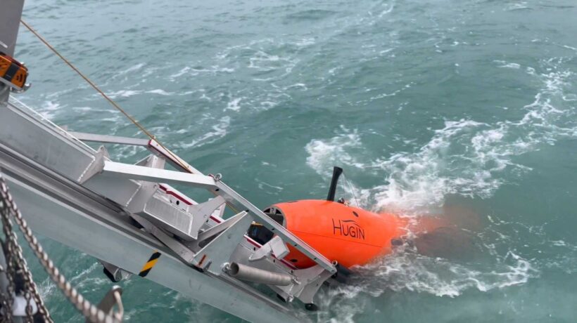 Il Rov in dotazione alla nave «Crotone» (Marina Militare)