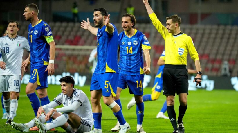 L’Italia non sa più andare ai Mondiali. Ai rigori passa la Bosnia