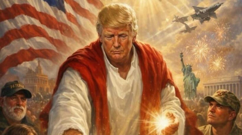 Trump si crede Gesù Cristo