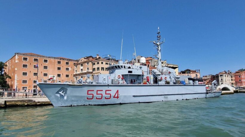 Il cacciamine «Gaeta», capostipite dell'omonima classe (Marina Militare)