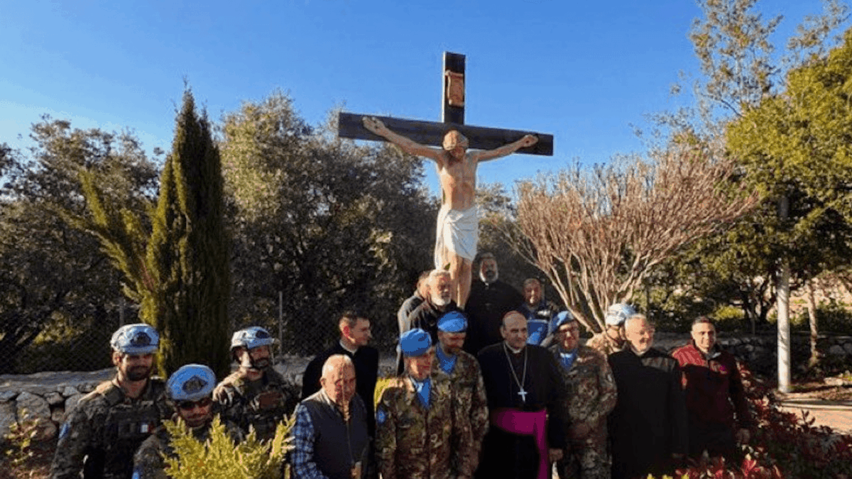 I nostri «riportano» Cristo in Libano