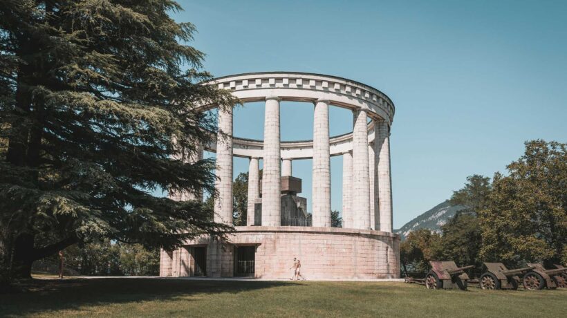 Il mausoleo di Cesare Battisti a Trento