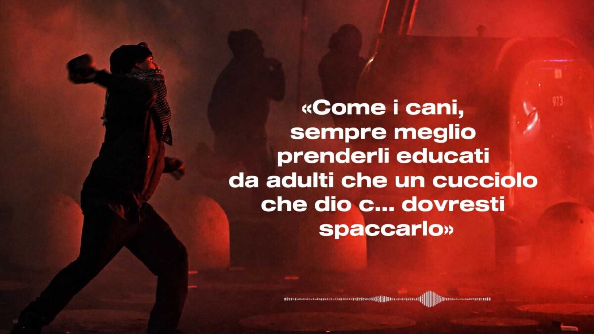 Parla Askatasuna. Insulti ai «negretti». «Il 25 aprile? Una rottura di c…»