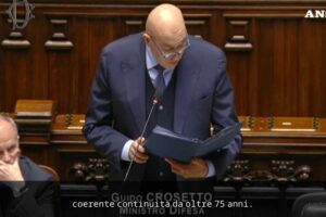 Stop a Sigonella, Crosetto: «Rispettati i trattati, non siamo in guerra»