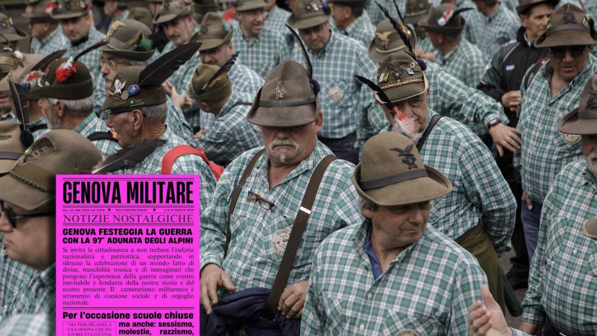 Transfemministe contro gli alpini: «Molestatori e maschi tossici»