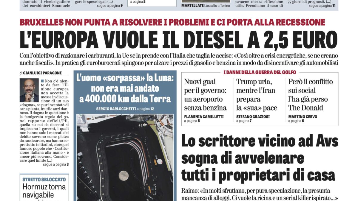 Oggi in edicola