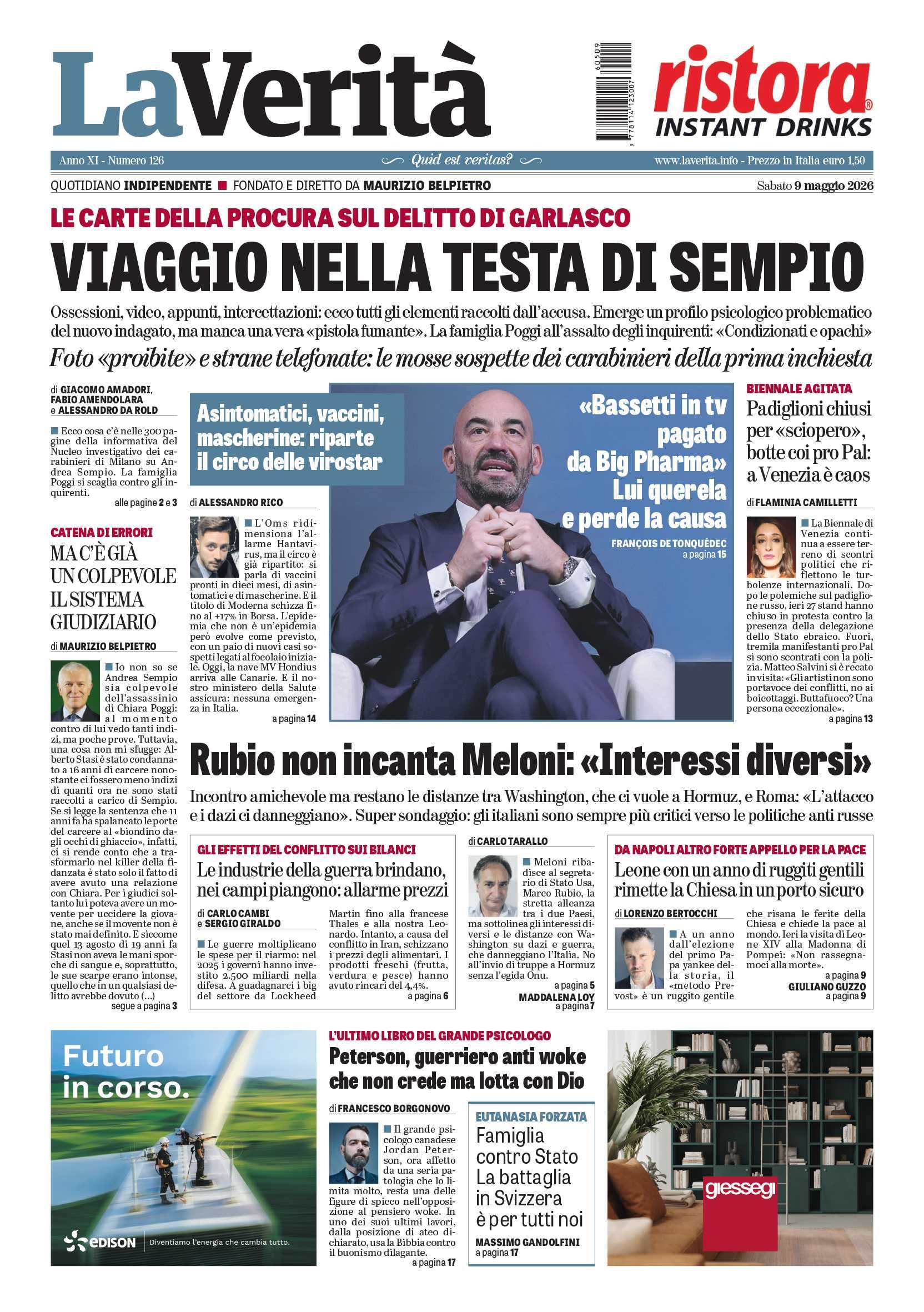 Oggi in edicola
