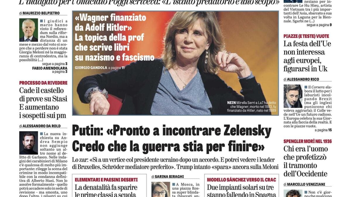 Oggi in edicola