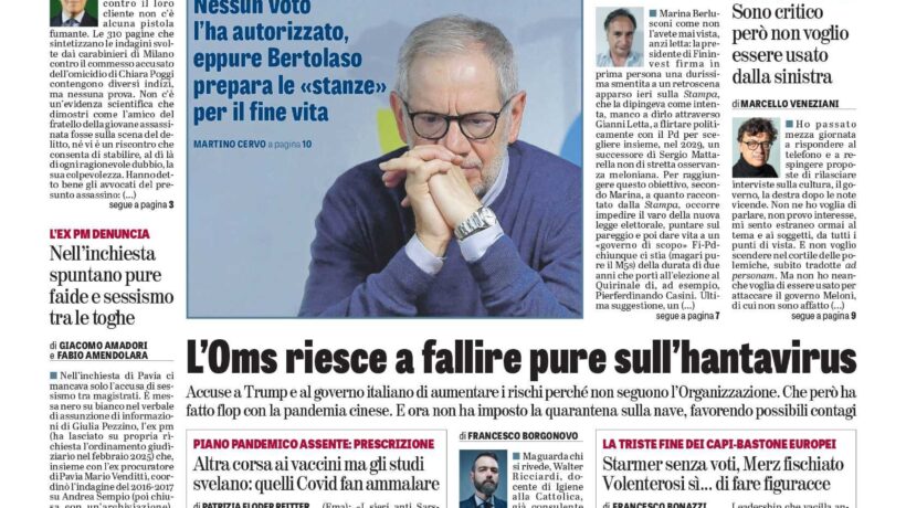 Oggi in edicola