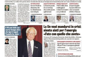 Oggi in edicola