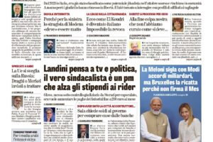 Oggi in edicola
