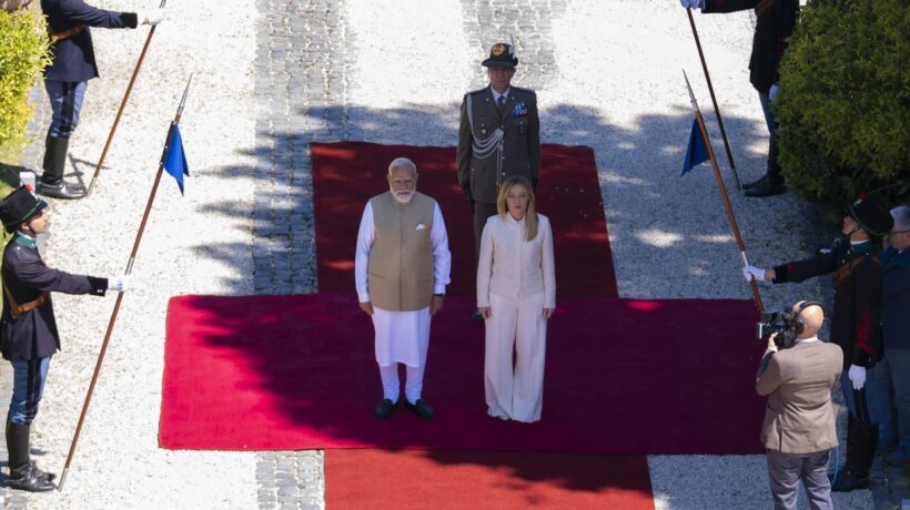 Roma e Nuova Delhi, la nuova rotta passa dal Mediterraneo