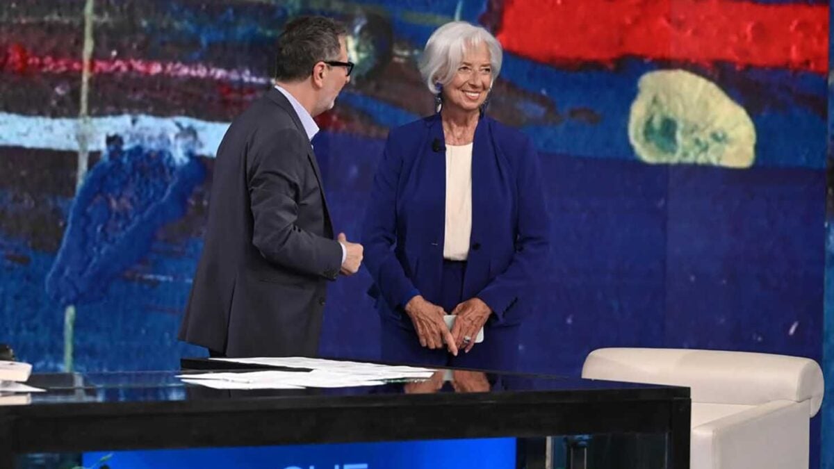 La Lagarde va ospite da Fazio per prendere a schiaffi l’Italia
