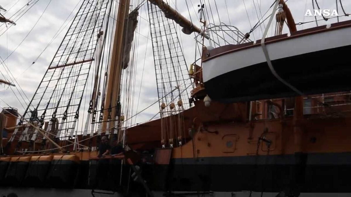 L’«Amerigo Vespucci» verso gli Usa per i 250 anni dell’Indipendenza