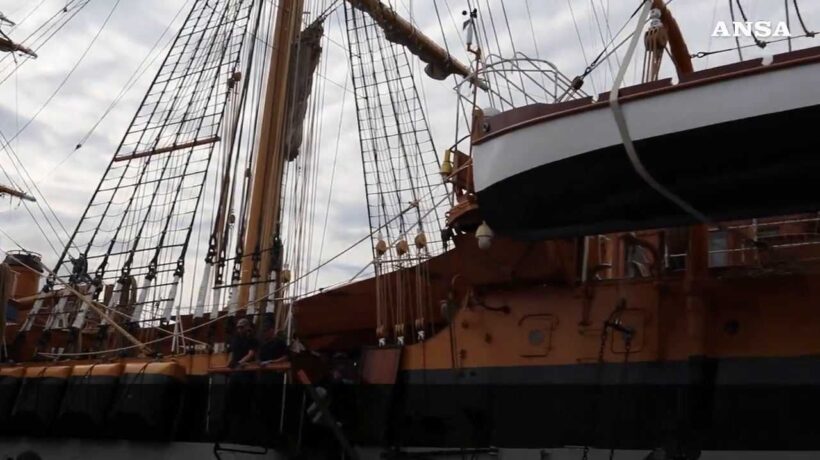 L’«Amerigo Vespucci» verso gli Usa per i 250 anni dell’Indipendenza