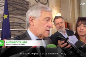 Tajani: nasce a Roma una coalizione per sicurezza alimentare e fertilizzanti