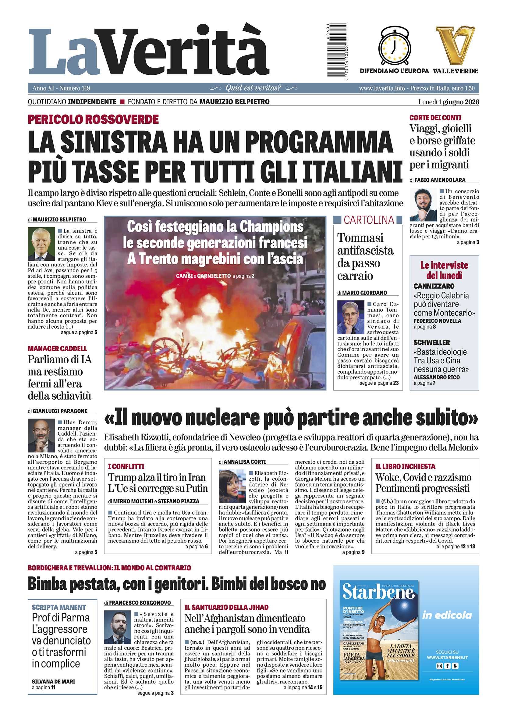 Oggi in edicola
