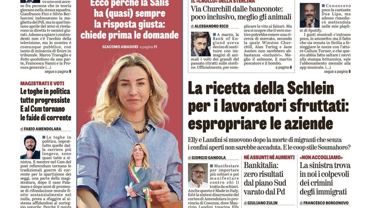 Oggi in edicola