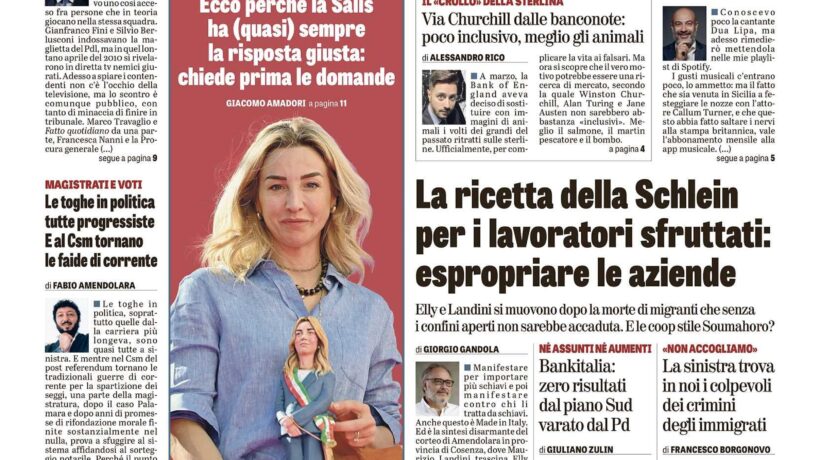 Oggi in edicola