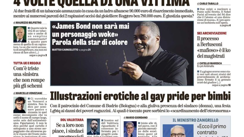 Oggi in edicola